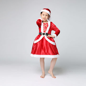 China Christmas Costumes,girls senta,dress,hat,OEM/ODM accepted on ...