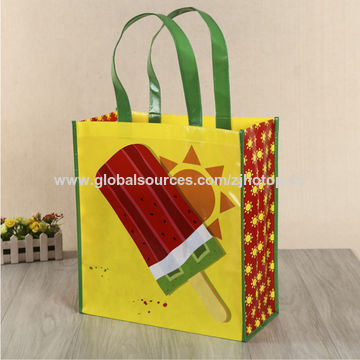 laminated tote