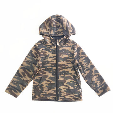 Personalize Youth Camouflage Custom Text Jacket Little Girls Fall Lightweight Anorak Jacket Custom Text KIDS Camo Jacket Outerwear Jacket
