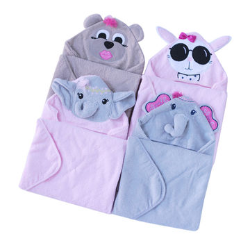Promotional Cotton Jacquard Baby Hooded Towel Pure Cotton Dress