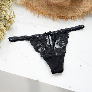 Bulk Buy China Wholesale Sexy Panties Foreign Trade T-string Hollow Lace  Buckle Sweet Lady Underwear $1.99 from Shishi Hongzhi Garment Accessories  Co., Ltd