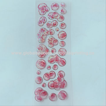 Buy Wholesale China Cute Die Cut Flocking Felt Fabric Sticker