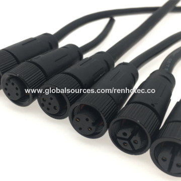 Extension Cable eBike Scooter M8 4PIN Waterproof Connector Male-Female 35cm Extension Cable eBike Scooter M8 4PIN Waterproof Connector Male-Female 35cm