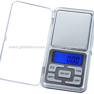 Mini Pocket Scale, 500g x 0.01g Accuracy, Gram Scale Small Digital
