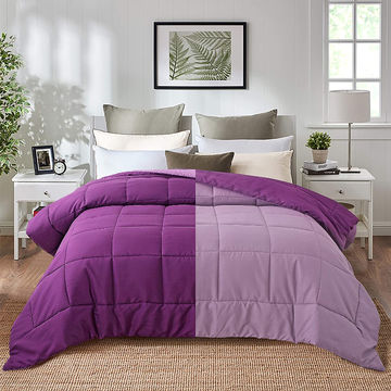 Microfiber Reversible Single Comforter 