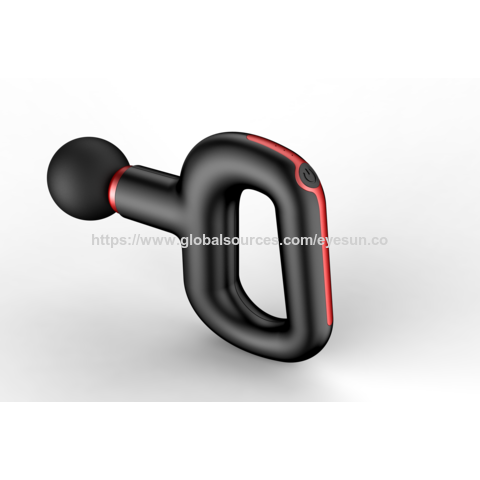 Percussion Fascial Massage Gun Deep Tissue Handheld Powerful Portable Back Leg Shoulder Body Massager Gun with 4 Massages Heads for sale at factory direct price