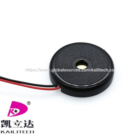 Piezo Transducer – 5 VAC, 4,0 KHz, 85 DB, Mit Leitungen, Signalgeber Für Alarm & Elektronik