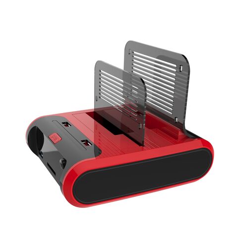 Estación de acoplamiento doble USB 3.0 para HDD/SSD de 2.5" y 3.5", carcasa con transferencia de datos de hasta 5 Gbps for sale at factory direct price