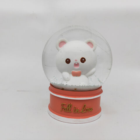 Boule à Neige de Noël Électrique Sur Mesure en Verre avec Musique, Boule à Eau, Cadeaux Souvenirs for sale at factory direct price