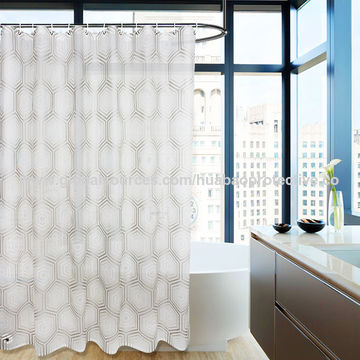 Printed Shower Curtain, Eco Friendly Shower Curtain Liner