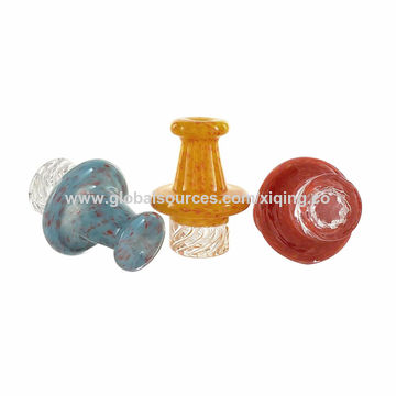 Glass Bong Accessories Colourful Smoking Carb Cap Glass Water Pipe Glass  Pipes Accessories - Buy China Wholesale Glass Bong Smoking Bong Pipes $2.35