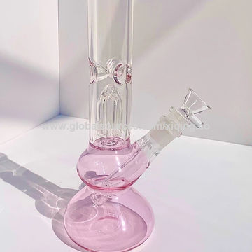 Wholesale 6.7 Inch Thick Glass Hookah Bong Water Pipe For Smoking