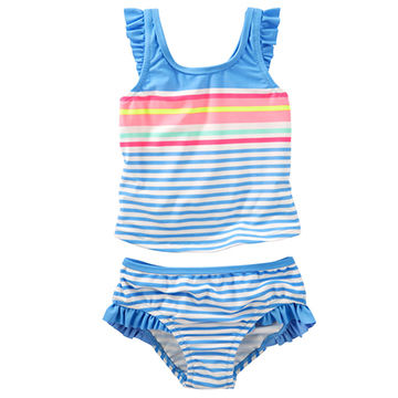 Buy Wholesale China Kids Children 2 Piece Swimsuit Girls' Sporty ...