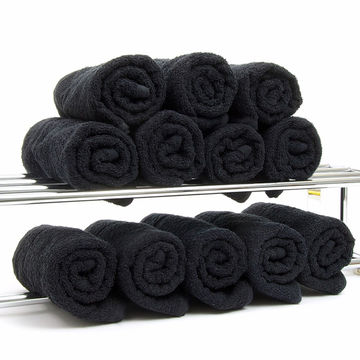 Hair Tools Microfibre Bleach Proof Towels Black