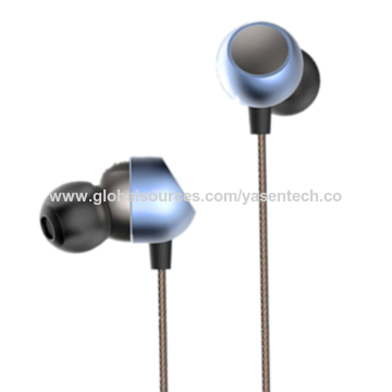 Tpe Cable In Ear Wired Earphones With 3 5mm 90 Stereoscopic Pin Plug Metal Casing Wired Earphone Music Earphone Earphone For Mobile Buy China Earphone On Globalsources Com