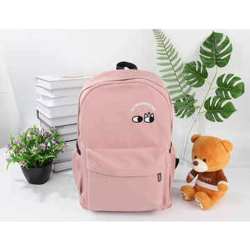 Wholesale fashion korean style sweet kid girl cartoon casual travel school  rucksack back pack bag student nylon laptop backpack school bag From  m.
