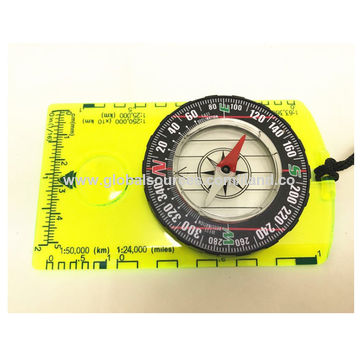 Portable Survival Compass Practical Guider for Camping Hiking North Navigatio LS 