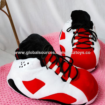 Jordans Sneakers Slippers Handmade Crochet Custom Plush Shoes – By Seay
