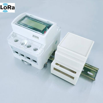 Lorawan Smart Prepaid Single phase din rail energy meter with remote ...