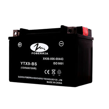 Buy Wholesale China Motorcycle Battery Ytx9-bs 12v 9ah/10hr High  Performance Dry Charged Lead-acid Battery & Motorcycle Battery at USD 30