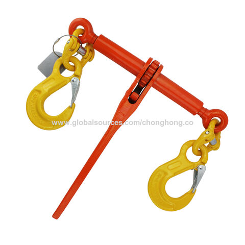G80 3/8″ x 10′ Chain with Grab Hook and Eye Sling Hook