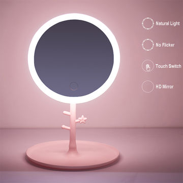 Makeup Mirror Led Lighted, Makeup Vanity Mirror With Lights Small