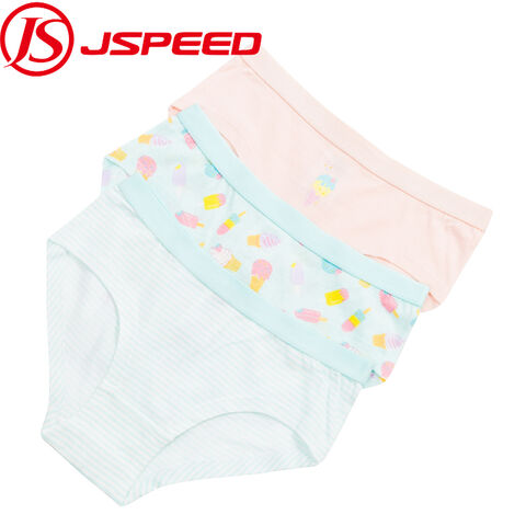 Buy Wholesale China Hottest Custom Teen Girls Kid Size Little Girls  Underwear Children Panties Wholesale/odm/oem & Panty at USD 6