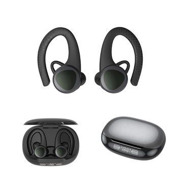 Kopfhörer In-Ear Sport Headset Ohrhörer Ladebox Bluetooth schwarz mit Touch TOP 