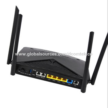 Achetez en gros Routeur Adsl Sans Fil Routeur Industriel Gigabit Wan Wifi 6  1800mbps Double Bande Wi Fi Modem Routeur Chine et Adsl Router à 43.5 USD
