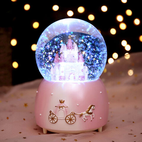 Glitter Waterball Snow Globe Light