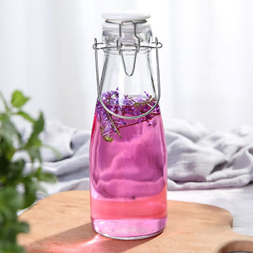 Buy Wholesale China Empty Glass Water Bottles Can Be Customized