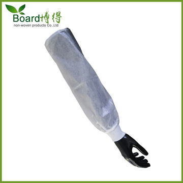 Disposable Waterproof Nonwoven Sleeve Cover Plastic Sleeves