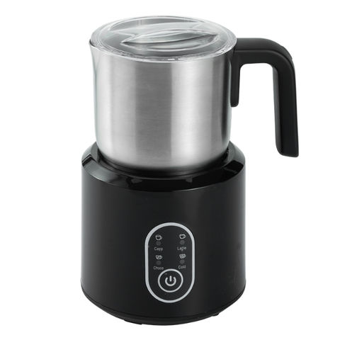 Milk Frother and Steamer, Detachable Electric Milk Frother with Touch  Control