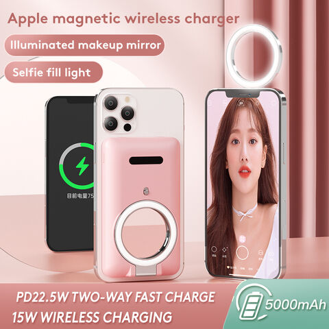 Magsafe Power Bank With Mirror 5-in-1 China Wholesale Magsafe