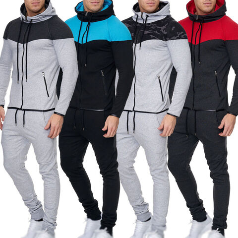 Buy Wholesale China Fall Men Sport Hoodie Tracksuit 2 Piece Set For Men ...