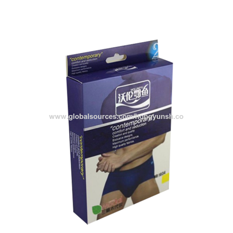 Customized Underwear Box Print Paper Boxes Custom Under Wear
