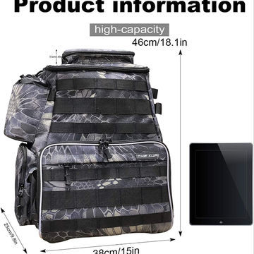 Buy Standard Quality China Wholesale Hot Sell Fishing Tackle Backpack  Storage Bag,fishing Gear Bag Fishing Backpack With Rod Holder $14.25 Direct  from Factory at Quanzhou Dreams Outdoor Co., Ltd.