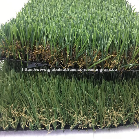 Césped artificial de 40 mm a la venta - Tapete de jardín de plástico verde - Césped sintético directo de fábrica