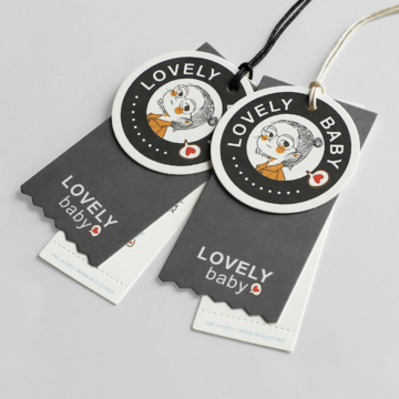 Kraft Paper Printed Clothing Tags