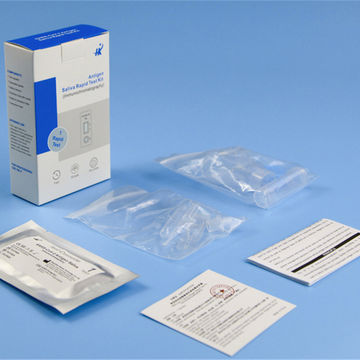 China Saliva Diagnostic Antigen Rapid Test Kit Single Packing on Global ...