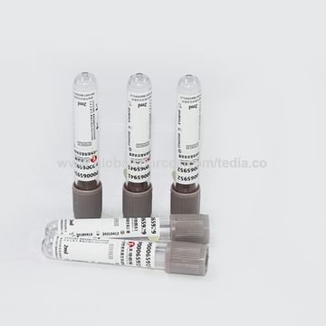 Vacuum Glucose tube Sodium fluoride blood tube grey top tube, vacuum ...