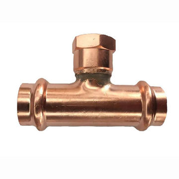 Buy Wholesale China 1 2 X 1 2 X 1 2 2 X 2 X 3 4 Press Copper Pipe Fittings Female Tee Reducer P X P X Fpt Copper Pipe Fitting At Usd 5 36 Global Sources