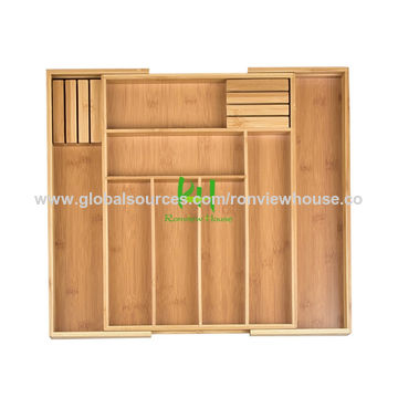 Buy Wholesale China Bamboo Drawer Organizer Storage Box Closet Drawer  Organizers Desktop Drawer & Bamboo Drawer Organizer at USD 6.5