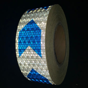 Blue & White Conspicuity Tape
