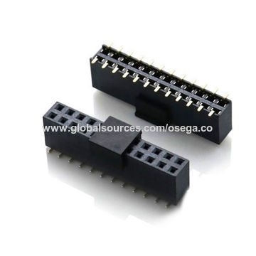 Buy Wholesale China Wholesale Oem 1.27mm Pitch Dual Single Row 2x10pin ...