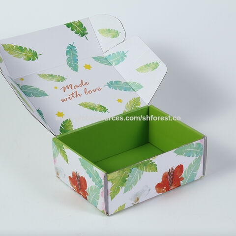 Coffret carton FSC vert Degustation