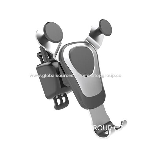 Suporte de Telefone para Carro, Montagem de Telefone para Carro na Saída de Ar Rotação de 360 Graus Berço de Telefone Celular com Bloqueio Automático