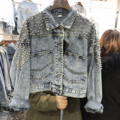 China Hand-stitched Denim Jacket 