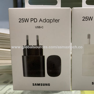 Buy Wholesale China Adapter For Samsung Original 25w Usb C Charger Eu Pin  Ta800 & Adapter For Samsung at USD  | Global Sources