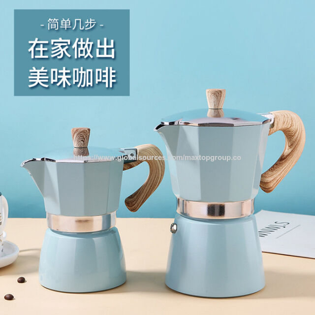Cafetière Cubaine, Cafetière Italienne pour Cuisinière, Machine à Café Moka for sale at factory direct price
